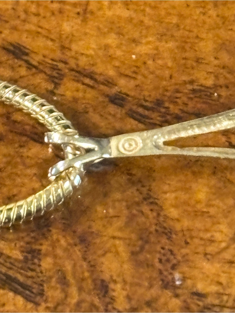 Milor 14KT Gold and Fire Opal Necklace - Picture 3 of 8